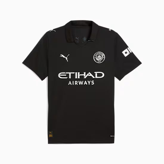 Camisa I Manchester City 25/26 Away 25/26 - Torcedor Puma Masculina Preto