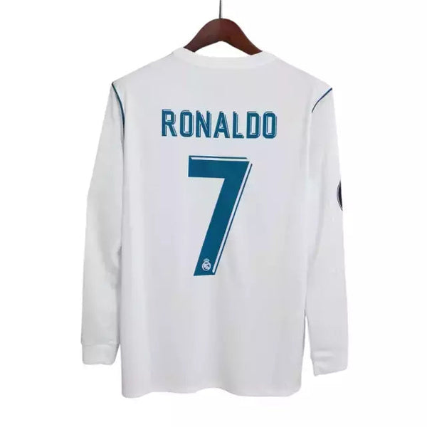 REAL MADRID HOME - FINAL CHAMPIONS 2018 MANGA LONGA - RONALDO#7