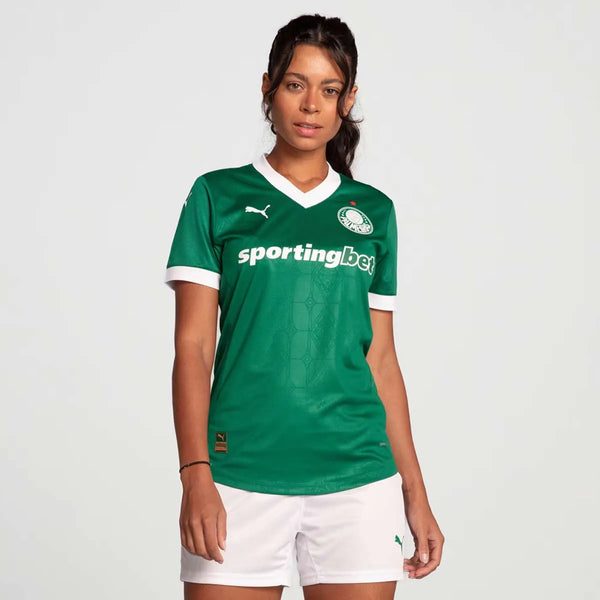 Camisa Palmeiras Feminina Home 25/26 - Verde